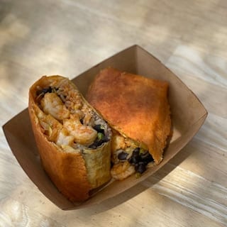Gobernador Jumbo Shrimp Burrito