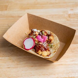 Cauliflower Con Mole Signature Taco