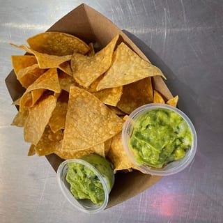 Chips and guacamole