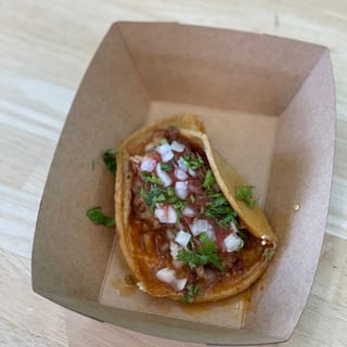Wagyu Brisket Birria Street Taco